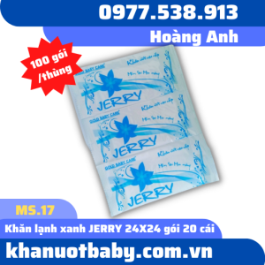 Khăn lạnh Jerry 24cmx24cm