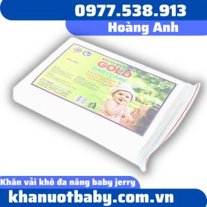Khăn vải khô đa năng gold baby care