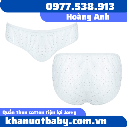 Quần thun cotton tiện lợi Jerry ren hồng (3)