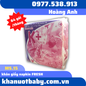 khăn giấy vuông K+