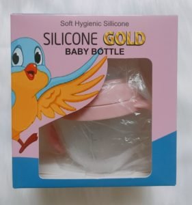 binh sua silicone gold