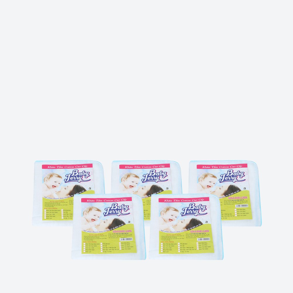 Khăn Tắm 03 Lớp Baby Jerry Cao Cấp 75x80cm Khăn Tắm 03 Lớp Baby Jerry Cao Cấp 75x80cm