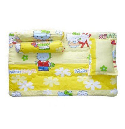 Bộ gối nệm sơ sinh vải Cotton Thắng Lợi