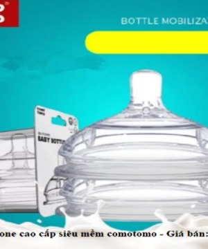 Núm Ti Silicone cao cấp siêu mềm Comotomo