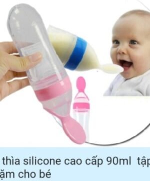Bình thìa silicone