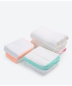 Khăn Sữa Cotton Cao Cấp 04 Lớp 25x30cm Gold Baby Care