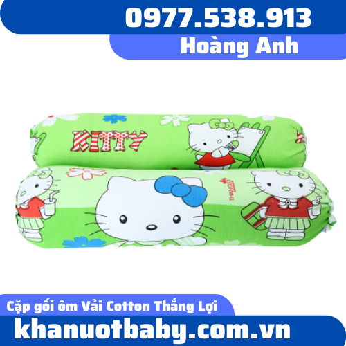 Cặp gối ôm Vải Cotton Thắng Lợi (1)