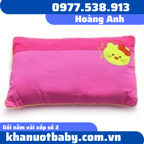 Gối nằm vải xốp số 2 Gối nằm vải xốp số 2
