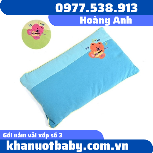 Gối nằm vải xốp số 3