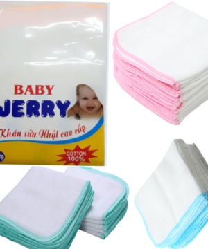 Khăn Sữa 05 Lớp Cao Cấp Baby Jerry