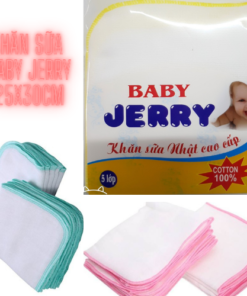Khăn Sữa 05 Lớp Cao Cấp Baby Jerry