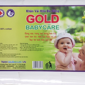 Khăn Vải Khô Đa Năng Gold Baby Care 400gr