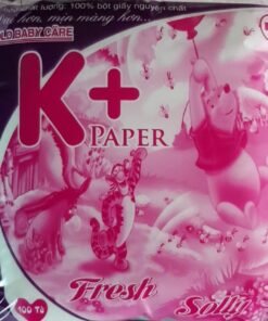 Khăn giấy vuông K+ 100 Tờ