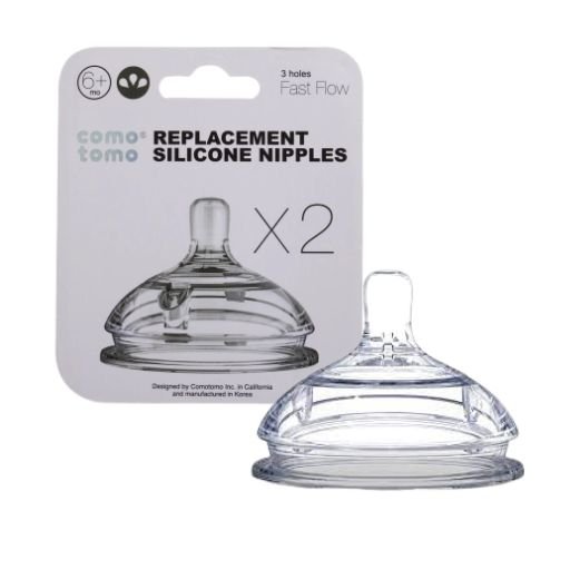 Núm Ti Silicone cao cấp siêu mềm Comotomo Núm Ti Silicone cao cấp siêu mềm Comotomo