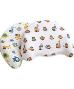 Gối Cao Su Bán Nguyệt Thông Hơi Chống Bẹp Đầu Bé