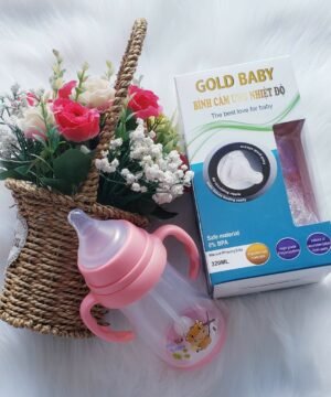 Bình sữa cảm ứng nhiệt độ GOLD BABY 320ML