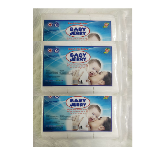 khăn vải khô 400gr baby jerry khăn vải khô đa năng 400gr