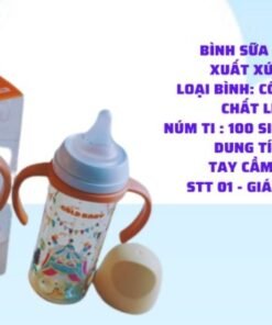 * Bình sữa Gold BaBy * Dung tích 330ml * Chất liệu ppsu * Núm ti : 100% silicone
