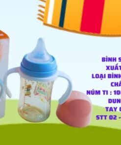 *THƯƠNG HIỆU BÌNH SỮA : PPSU-GOLD BABY *DUNG TÍCH : 330 ML *CHẤT LIỆU : PPSU *NÚM TI : SILICONE * núm ti : CỔ RỘNG